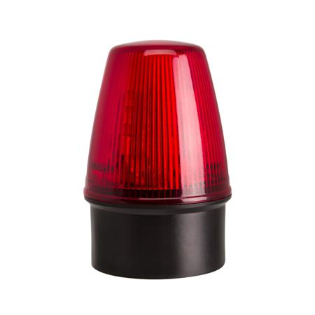 LED100-03-02 Moflash LED 100 ECO Series Red Flashing, Static Beacon, 35 To 80 V, Wall Mounted, LED Bulb, IP65