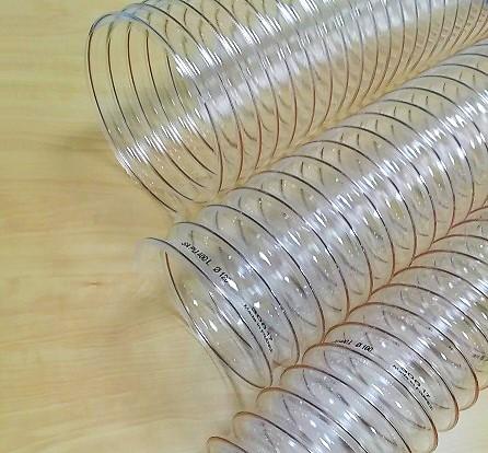 A120504L004010 Prosiflex Translucent Polyurethane Reinforced Flexible Ducting, 10m, 40mm ID