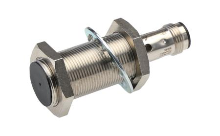 E2B-M18KS08-M1-B2 Omron PNP-NC Inductive Sensor 8 mm Detection Range, Barrel 39mm length, 12 → 24 V dc, IP67
