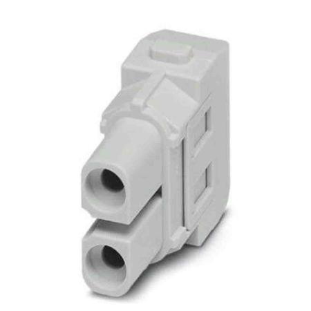 1414361 Phoenix Contact Heavy Duty Power Connector Module, 40A, Female, HC Series, 2 Contacts