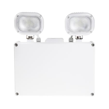 795-9381 RS PRO LED Emergency Lighting, Twin Spot, 2 x 7.5W, Non Maintained