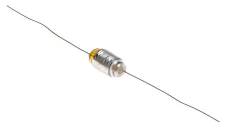 113-342 RS PRO Polystyrene Film Capacitor, 160V dc, ±2.5%, 2.2nF, Through Hole