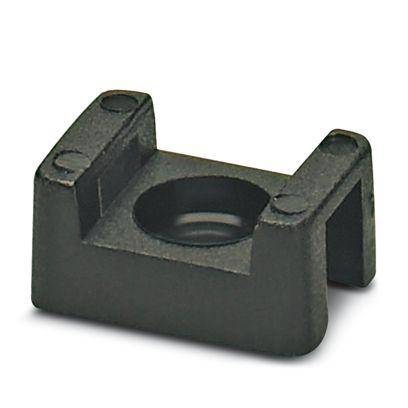 3240703 Phoenix Contact Black Cable Tie Mount 9.5 mm x 15mm, 5mm Max. Cable Tie Width