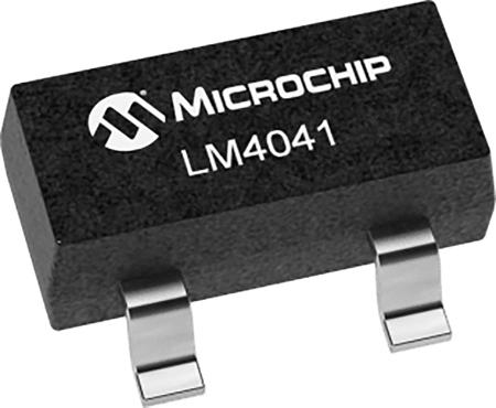 LM4041CYM3-ADJ-TR Microchip , Adjustable Shunt Precision Voltage Reference 1.23V, ±0.5% 3-Pin, SOT-23
