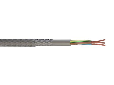 253-7034 RS PRO Control Cable, 5 Cores, 2.5 mm², SY, Screened, 10m, Clear PVC Sheath