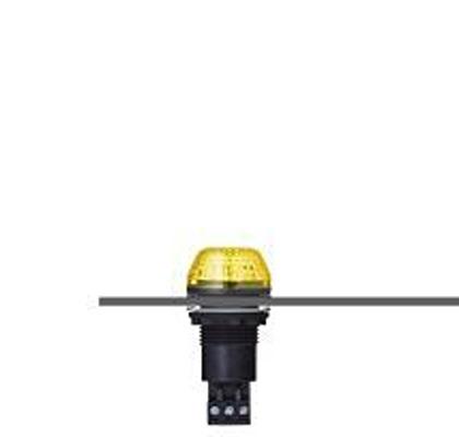 800507310 AUER Signal M22 Series Series Yellow Multiple Effect Beacon, 110 → 120 V, Panel Mounted, LED Bulb, IP65