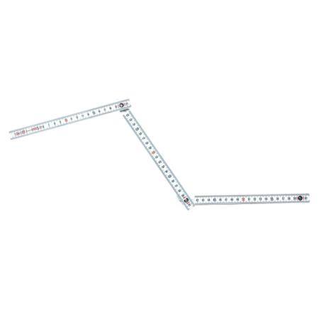 0-35-229 Stanley 20mm Plastic Imperial, Metric Ruler