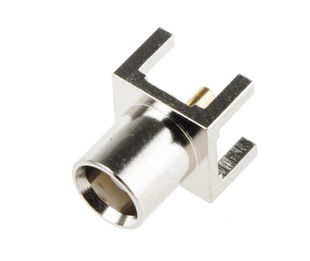 921-0225 RS Pro PCB Mount MCX Connector jack, 50Ω Impedance, Solder Termination, 0 → 6GHz