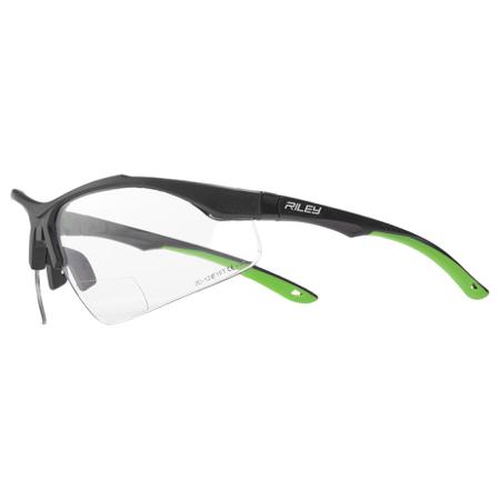 RLY00510 Riley Cypher Anti-Mist UV Safety Spectacles, Clear Polycarbonate Lens