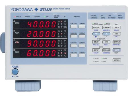 WT332E-Q-C1/EX1/C7 Yokogawa  Power Meter, 12kW max, 20A ac max, 20A dc max, 600V dc max