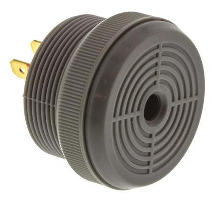 535-8405 RS PRO 76dB Panel Mount Slow Pulse Internal Piezo Buzzer, 37.8 (Dia.) x 23.5mm, 6V dc Min, 28V dc Max