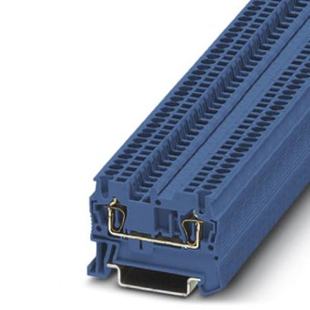3031089 Phoenix Contact  ST 1.5 BU Series Blue, 0.08 → 1.5mm², Single-Level, Spring Clamp Termination