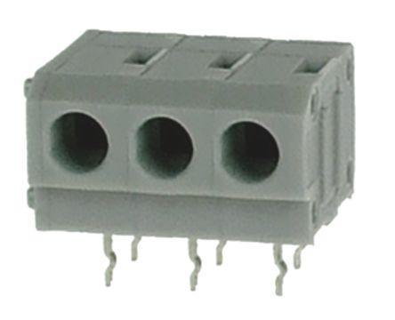 874-5470 RS Pro 4100 Series 5mm Pitch Straight, PCB Terminal Block, PCB Mount, 3 Way