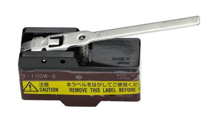 X-10GW-B IP00 Snap Action Limit Switch Lever Thermosetting Resin, NO/NC