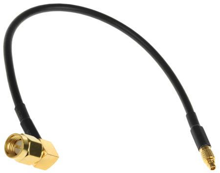 CBA-SMAMR-MMCXM RF Solutions CBA Series Male SMA to Male MMCX, 200 mm 50 Ω