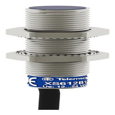 XS612B1DAL2 Telemecanique Sensors Inductive Barrel Proximity Sensor, M12, 4 mm Detection, 2-Wire NO, 12 → 48 V dc