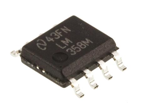 LM358M/NOPB  Texas Instruments, Operational Amplifier, 1 MHz, 8-Pin 32 V SOIC