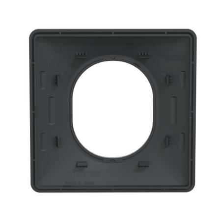 S340702 Schneider Electric Anthracite, 1 Gang, Ovalis C Series