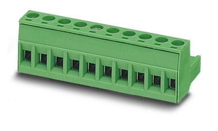 1758403 Phoenix Contact, 5.08mm Pitch, MSTB 2.5/10-ST-5.08 BD:1-10, 10 Way, , Pluggable Terminal Block, Plug, Plug-In, Screw