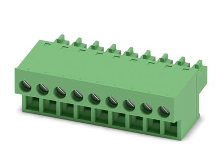 1850738 Phoenix Contact, 3.81mm Pitch, FRONT-MC 1.5/ 9-ST-3.81, 9 Way, , Pluggable Terminal Block, Plug, Cable Mount, Screw