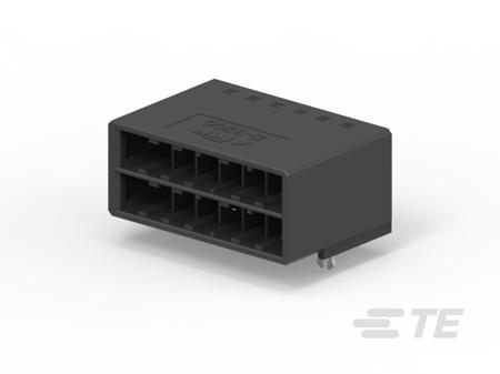 2-2299005-1 TE Connectivity Dynamic 3000 Series Horizontal Board PCB Header, 12 Contact(s), 5.08 mm Pitch, 2 Row, Shrouded