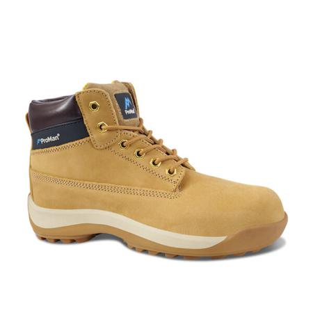 TC35---13 Rockfall Orlando Honey Steel Toe Capped Unisex Safety Boot, UK 13, EU 48