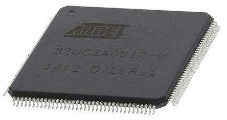 AT32UC3A0512-ALUT 32bit Microcontroller, AVR32, 512K