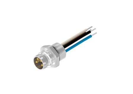 42-01033 CONEC Male Unterminated 4 way Cable, 200 mm