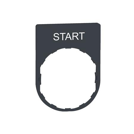 ZBYP2303 Schneider Electric Marking Accessory for Use with Pushbuttons, Start