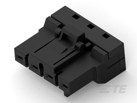 1-2331743-4 TE Connectivity, Dynamic 2000 Receptacle Connector Housing, 7.5mm Pitch, 4 Way, 1 Row