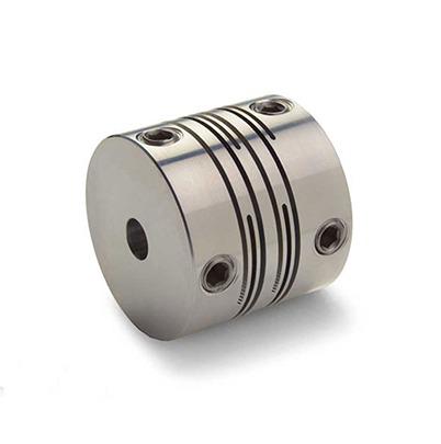 MRSS16-4-4-A Ruland Slit Coupling, 16mm Outside Diameter, 4mm Bore, 19.8mm Length Flexible Coupling