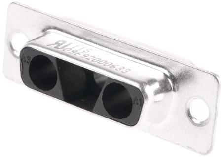 09692000633 HARTING 3 Way Cable Mount D-sub Connector Socket, 6.86mm Pitch