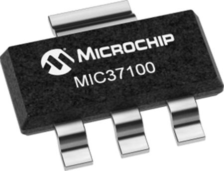 MIC37100-2-5WS Microchip MIC37100-2.5WS, LDO Regulator, 1A, 2.5 V, ±2% 3 + Tab-Pin, SOT-223