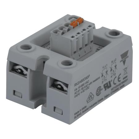RK2A60D50P Carlo Gavazzi RK Series Solid State Relay, 50 A Load, Panel Mount Mount, 600 V ac Load, 32V dc Control