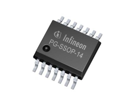 TLD1120ELXUMA1 Infineon  LED Driver IC, 5.5 → 40 V 360mA 14-Pin SSOP