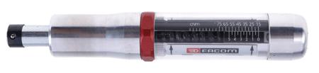 A.301MT Facom Adjustable Torque Screwdriver, 0.15 → 0.75Nm, 1/4 in Drive, ±6 % Accuracy - With RS Calibration