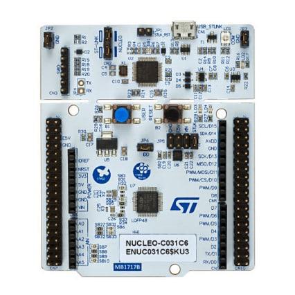 NUCLEO-C031C6 STMicroelectronics STM32 Microcontroller Microcontroller Microcontroller Board