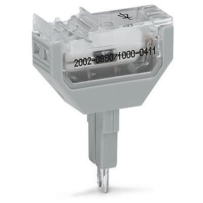 2002-880-1000-411 WAGO TOPJOB S Series Component Plug for Use with DIN Rail Terminal Block, 500mA