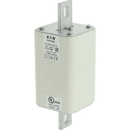 PV-315A-3L-BU-15 FUSE 315A 1500V 3L PV BOLT-IN VER