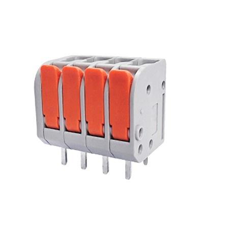 QT02ADP83V0000G Amphenol Industrial  Series PCB Terminal Block, 2-Contact, 5mm Pitch, PCB Mount, 1-Row, Solder Pin