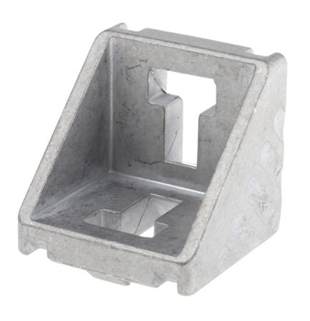 3 842 530 381 Bosch Rexroth M8 Angle Bracket, Connecting Component, Strut Profile 50 mm, Groove Size 10mm