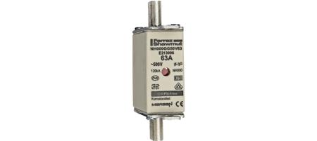 E213996C Mersen 63A NH Fuse, NH000, 500V ac