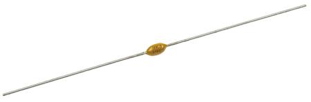 C410C103K5R5TA KEMET 10nF Multilayer Ceramic Capacitor MLCC, 50V dc V, ±10% , Axial