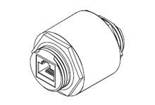 1300580057 Molex RJ-Lnxx Series Female RJ45 Connector, Cat5 Straight
