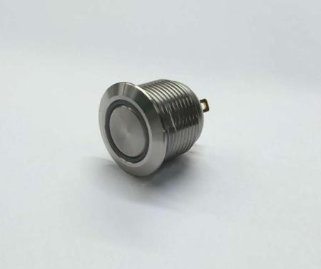 175-9473 Push Button Switch, IP67, 16 Dia.mm, Panel Mount Yellow LED, 36V dc