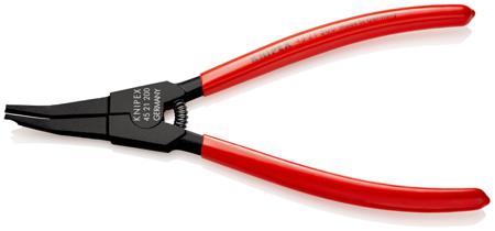45 21 200 Knipex  Pliers, 200 mm Overall, Straight Tip