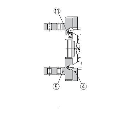 MHZL-AA1602 SMC Pneumatic Gripper, , Parallel Gripping Type