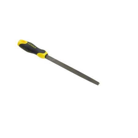 0-22-460 Stanley 380mm, Bastard, Flat File Handle With Soft-Grip Handle