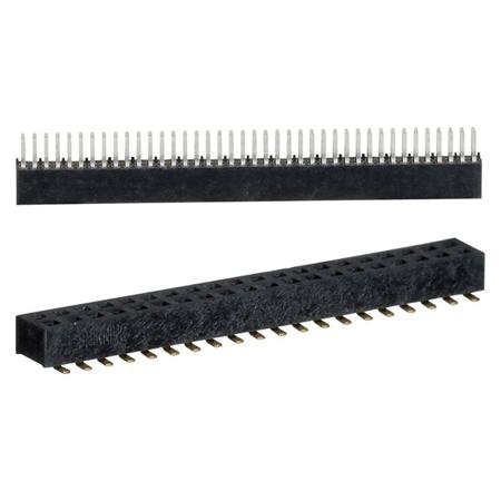 91950-0000 3M 919 Series Straight Surface Mount PCB Header, 50 Contact(s), 1.27mm Pitch, 2 Row(s), Unshrouded