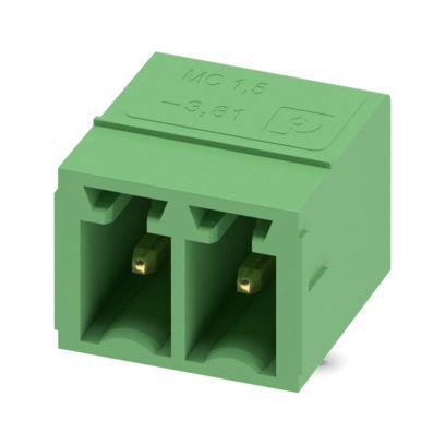 1851902 Phoenix Contact Straight Solder PCB Header, 2 Contact(s), 3.81 mm Pitch, 1 Row, Shrouded